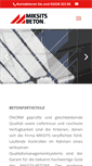 Mobile Screenshot of miksits-beton.com